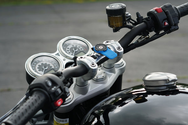 Triumph Speed Twin - Quad Lock Handlebar Machined Top Clamp Mount - Brogue Moto