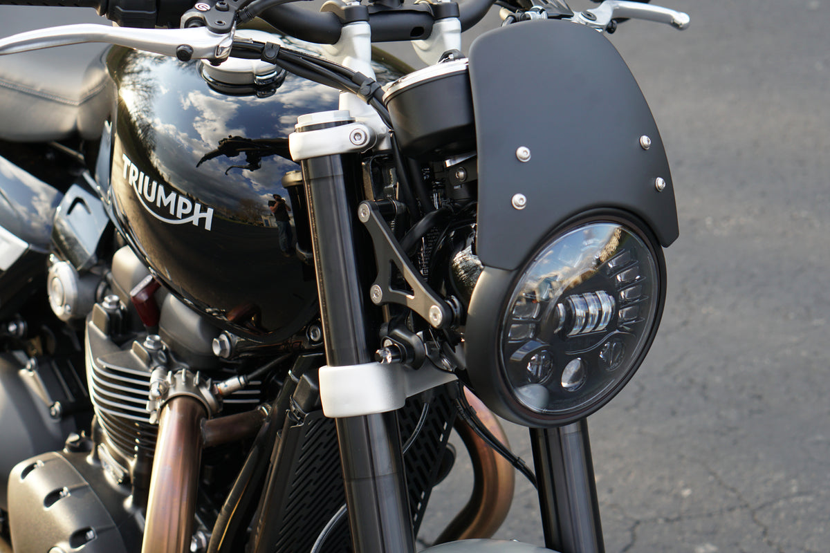 Brogue Moto Triumph Modern Classic JW Speaker 7 LED Headlight Kit