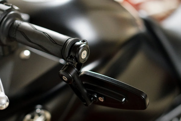 Yamaha MT-09 2021-2023 - Brogue Machined Low Pro Bar End Mount & Mirror Kits