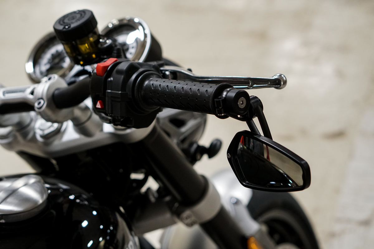 CRG Arrow Bar End Mirror – Brogue Motorcycles