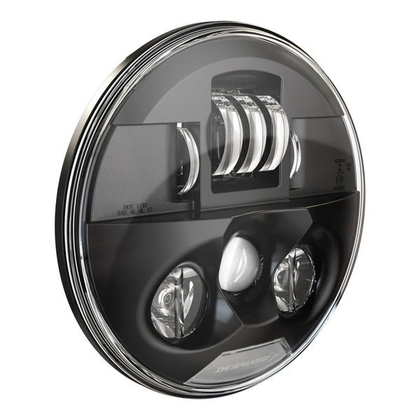 Triumph Modern Classic JW Speaker 7" - 8780 EVO S LED Headlight Kit - 2016+ Thruxton - Scrambler - Bonneville T100 - T120 - Speed Twin - Street Twin