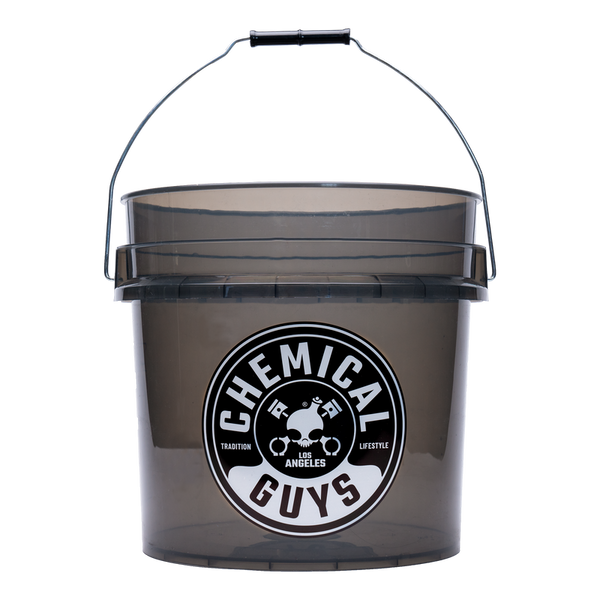 Chemical Guys Heavy Duty Detailing Bucket Smoked Black (4.5 Gal) (Case of 12 Units)