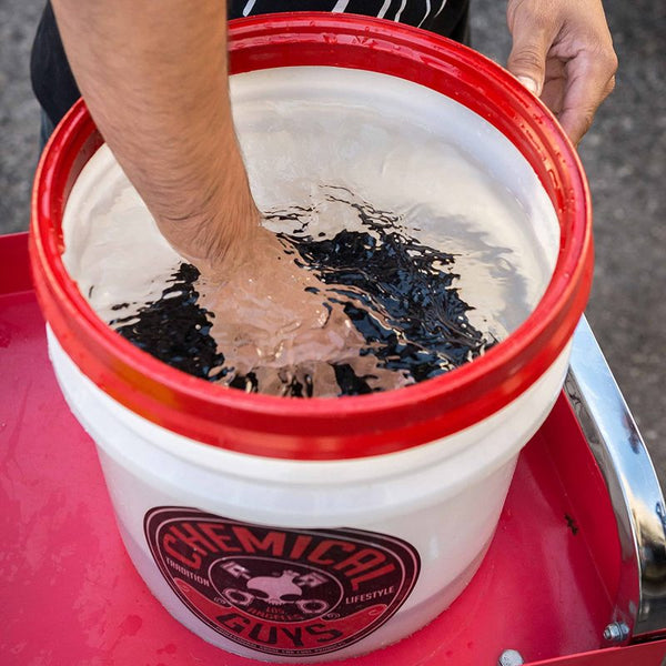 Chemical Guys Cyclone Dirt Trap Car Wash Bucket Insert - Black (12 Pack)