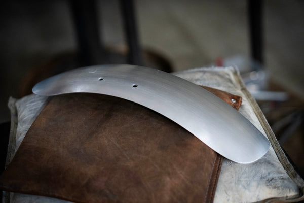 Short Aluminum Front Fender for Triumph Bonneville | 2016+ T100, T120, Street Twin, Street Scrambler