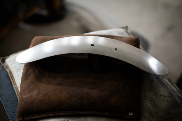 Short Aluminum Front Fender for Triumph Bonneville | 2016+ T100, T120, Street Twin, Street Scrambler