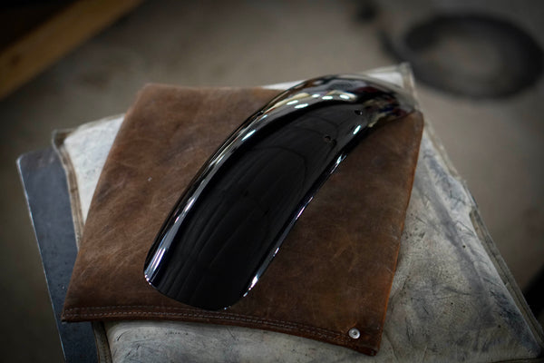 Short Aluminum Front Fender for Triumph Bonneville | 2016+ T100, T120, Street Twin, Street Scrambler
