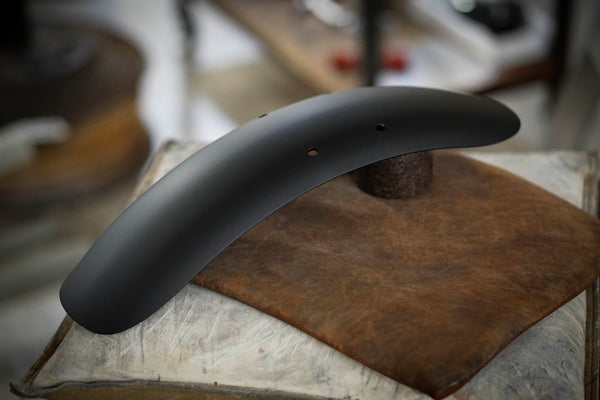 Short Aluminum Front Fender for Triumph Bonneville | 2016+ T100, T120, Street Twin, Street Scrambler
