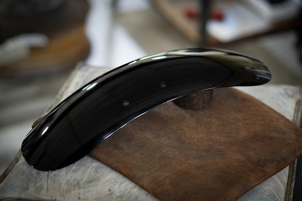 Short Aluminum Front Fender for Triumph Bonneville | 2016+ T100, T120, Street Twin, Street Scrambler