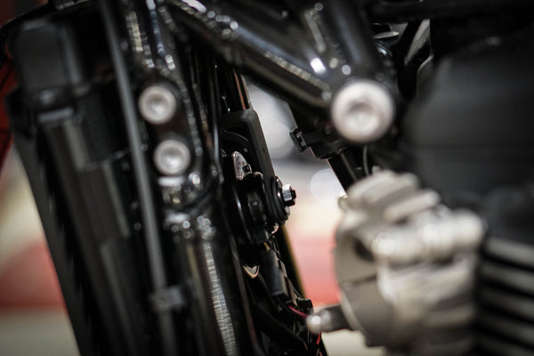 Brogue Custom Horn Relocation Bracket - Triumph Bobber - Speedmaster 2017-2024+