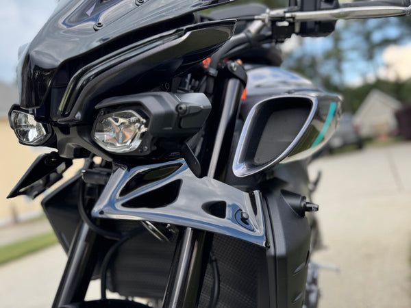 Yamaha MT-10 Front Machined Turn Signal Plate Adapter Kits 2016-2025