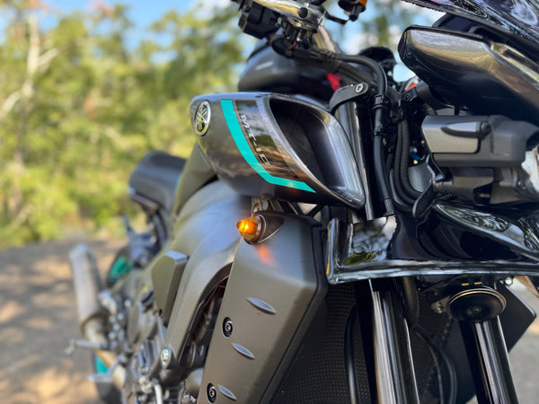 Yamaha MT-10 Front Machined Turn Signal Plate Adapter Kits 2016-2025