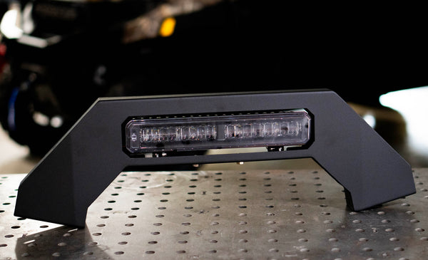 Polaris Ranger XP 1000 (2025+) Upper Bumper Guard with Integrated LED Light Bar and Side Lighting System - Brogue UTV