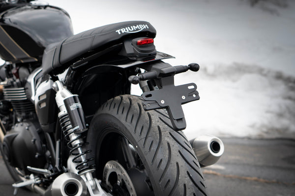 Speed Twin 900 Tail Tidy Clean Up Plate - 2025-2026- Brogue Moto