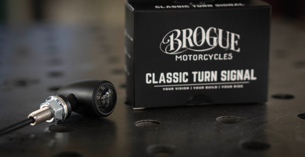 Brogue Moto Classic Turn Signal - 3 in 1 - Run / Brake / Turn