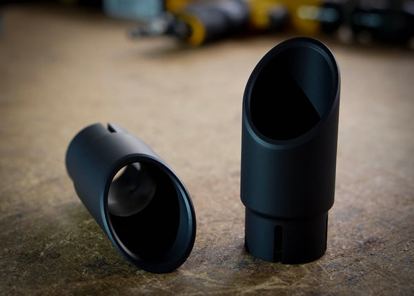 Triumph T100 & T120 Billet Exhaust Tips (2021+) | Brogue Motorcycles | Pre-Order Ships 6/24