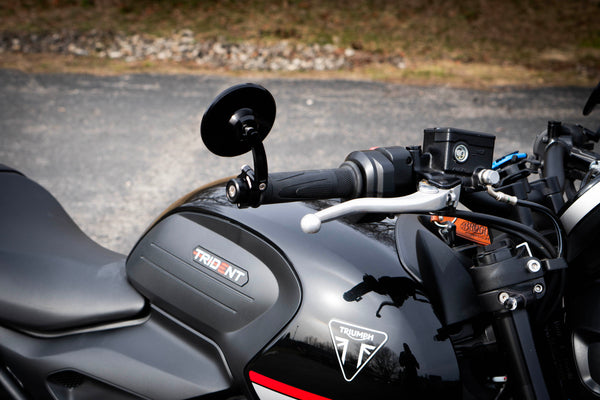 Triumph Bar End Finishers & Mirror Kits - 7/8” Handlebar Triumph Models