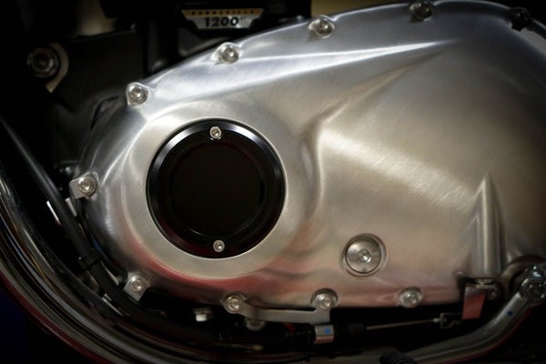 Triumph Machined Clutch Cover - Left Hand Cover - Brogue Moto