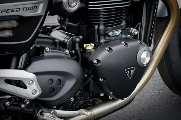 Triumph Machined Brass Oil Filler Cap 