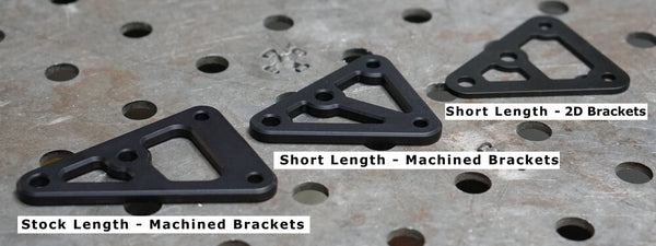 XSR700 Headlight Brackets (short length)