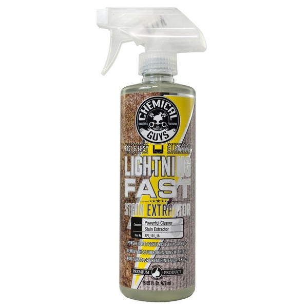 Chemical Guys Lightning Fast Carpet & Upholstery Stain Extractor - 16oz (6 Pack)