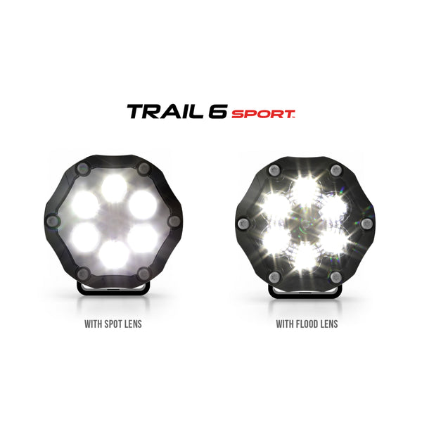 JW Speaker Trail 6 Sport 3.7" LED Light Pods – Off-Road Auxiliary Lights for UTV, Truck & Jeep