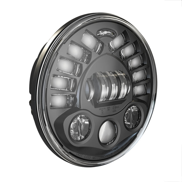 7″ Pedestal LED Motorcycle JW Speaker Headlight Unit – Model 8791 Adaptive 2 - DOT/ECE - 0555071