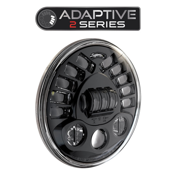 7″  LED JW Speaker Headlight – Model 8790 Adaptive 2 - DOT/ECE - 0555011