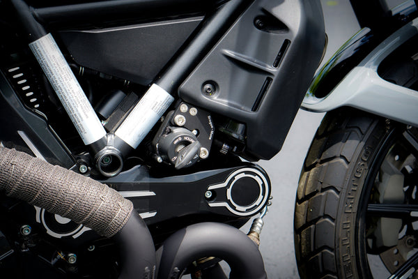 Ducati Scrambler Ignition + Gauge Relocation Builder Kit