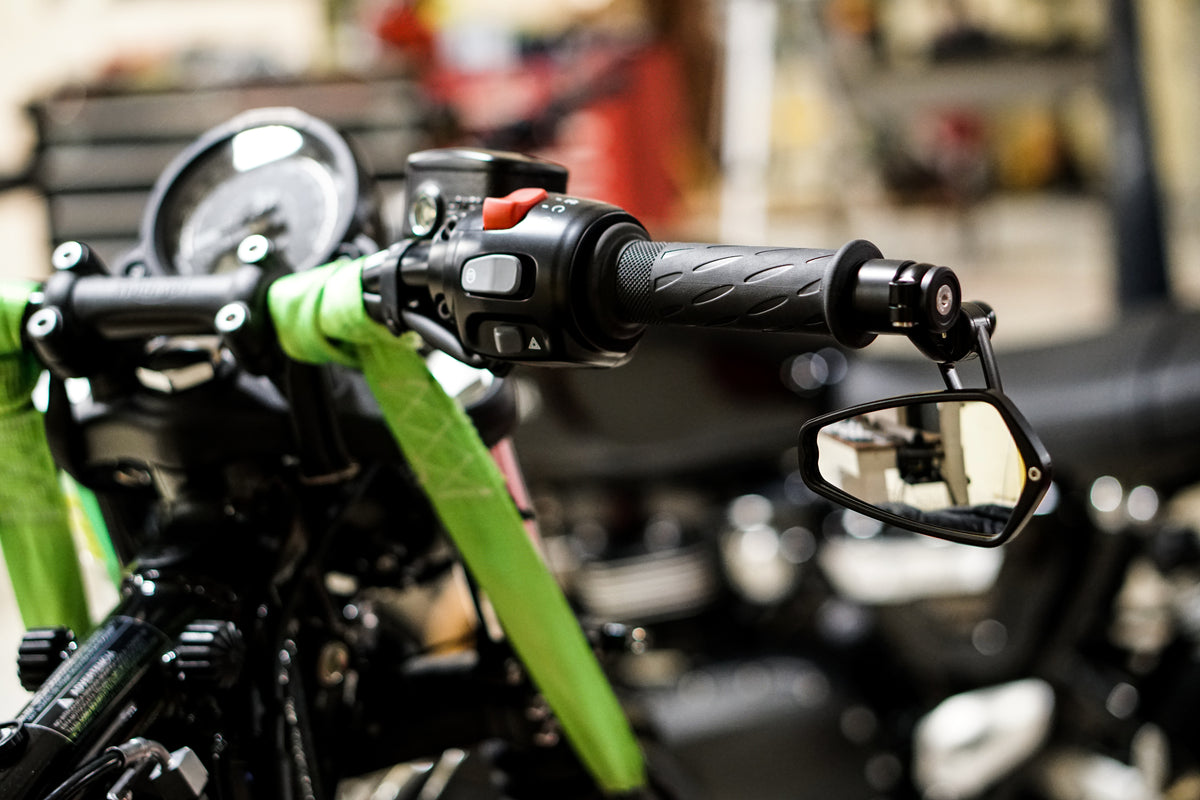 CRG Arrow Bar End Mirror – Brogue Motorcycles