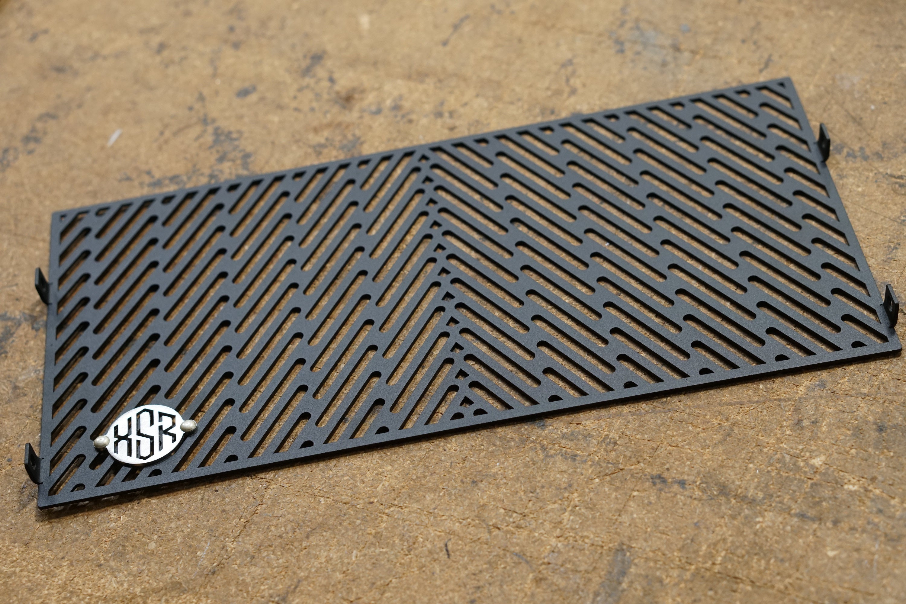 Zieger Radiator Guard Grill For Yamaha XSR700 (2016-2020) – Stainless Steel, Black Powder-Coated, Made In Germany