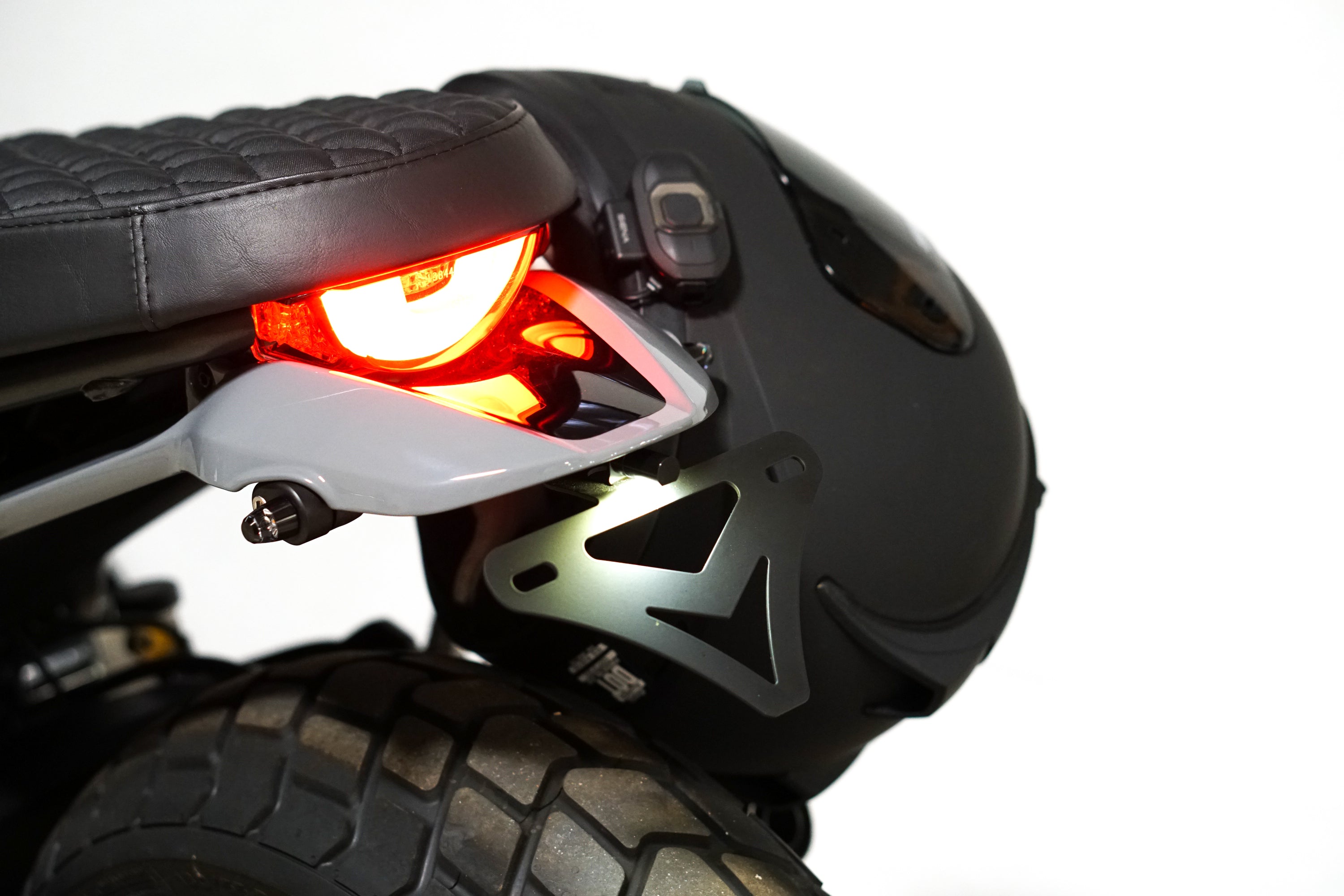 Ducati Scrambler Helmet Hook lock 2015 2022 Brogue Motorcycles
