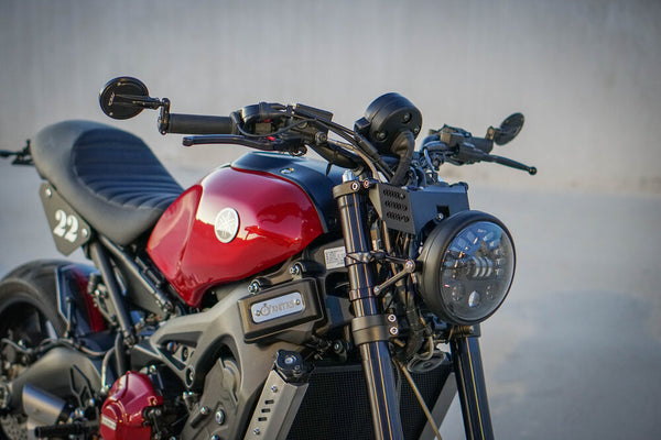 XSR900 7" LED Shallow Bucket Headlight Kit