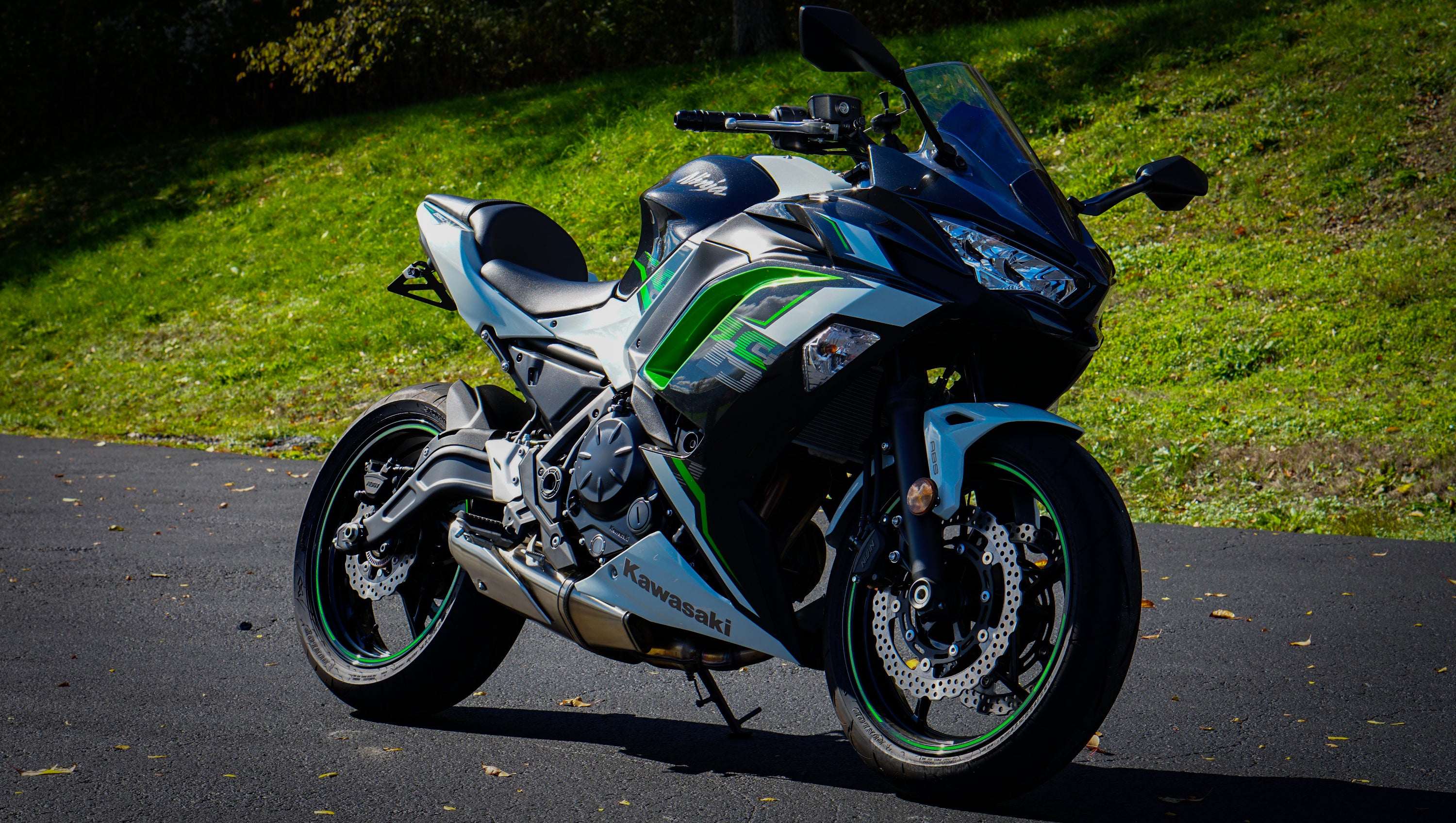 Kawasaki Ninja 650 / Z650 2017-2025 Footrest Blanking Plate Kit