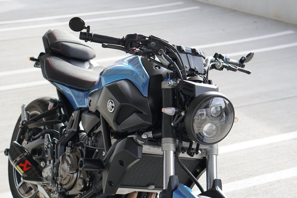 MT-07 (FZ-07) 7" LED Shallow Bucket Headlight Kit