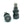 Rhino Moto Threaded Combo Mirror Mounts - MT-07 (FZ-07)