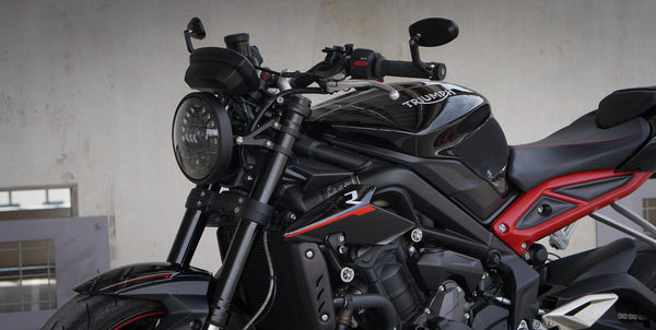 Street Triple 765 - Brogue Collective - 7" LED Naked Headlight Kit