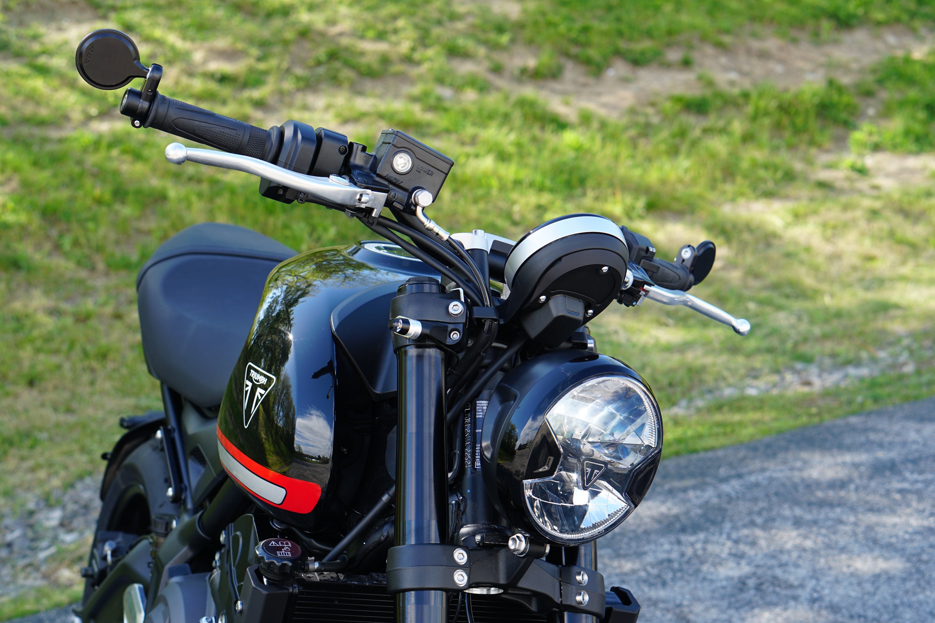 Triumph Bar End Finishers Mirror Kits 7 8 Handlebar Triumph Model Brogue Motorcycles