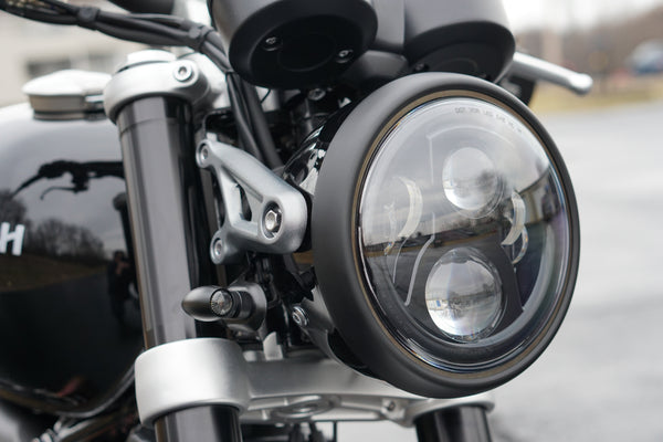 Brogue Moto Triumph Modern Classic JW Speaker 7" LED Headlight Kit - 2016+ Thruxton - Scrambler - Bonneville T100 - T120 - Speed Twin - Street Twin