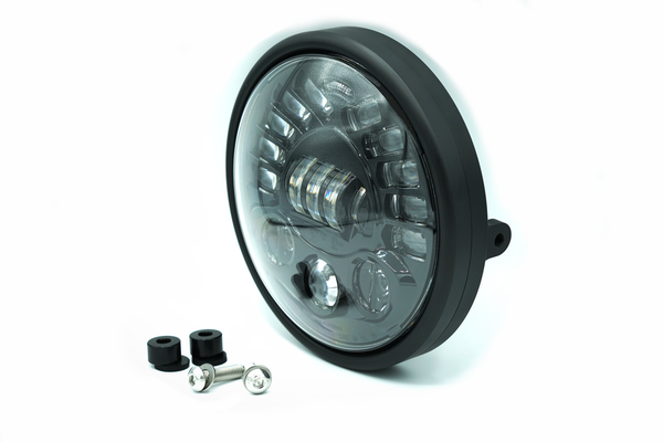 Brogue Collective Naked 7" LED Headlight - Cafe Racer